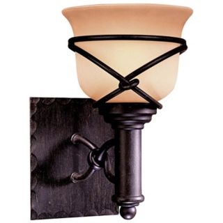 Minka Knotted Iron 10 1/4" High Wall Sconce   #89488