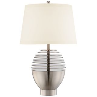 Possini Euro Floating Disc Oval Table Lamp   #W4158