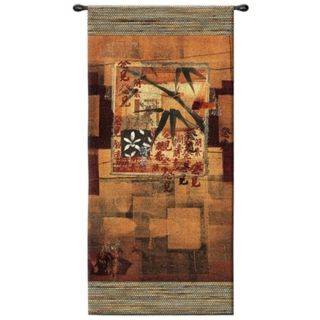 Bamboo Inspirations I Hanging 52" High Wall Tapestry   #J8969