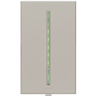 Lutron Vierti Green LED Multilocation Gray Companion Control   #71236