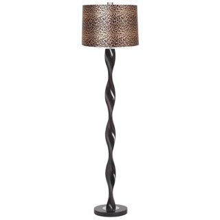 Leopard Print Twist Floor Lamp   #U0956 U0965