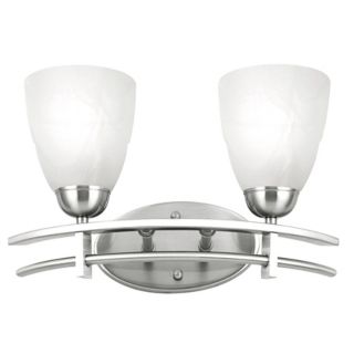 Possini Deco Nickel Collection 15 3/4" Bath Light Fixture   #16885