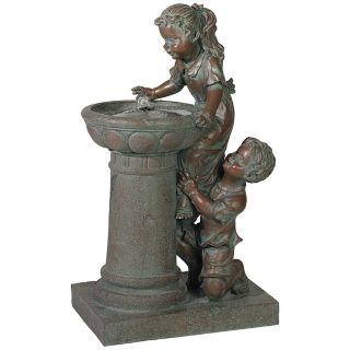 Give Me a Boost Decorative Outdoor Fountain   #M3251