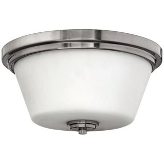 Hinkley Avon Collection Nickel 15" Wide Ceiling Light   #R4158