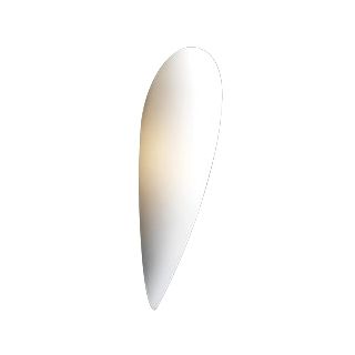 Matte Opal Glass Contour 17" High Wall Sconce   #H4055