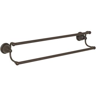 Oil Rubbed Finish Beaded Bell Base  18" Towel Bar   #07845