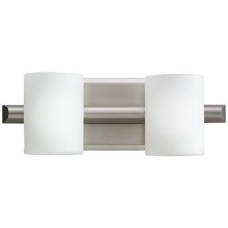 Kichler Cylinder Brushed Nickel 14" Wide Bathroom Light   #J1403
