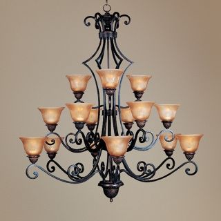 Symphony Collection 51" High 15 Light Large Chandelier   #23067