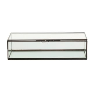 Fuller Clear Glass Document Box   #M2209