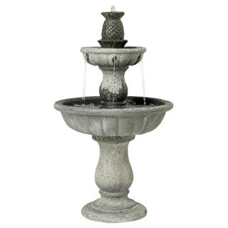 Classic Two Tier Reconstituted Granite Fountain   #55380