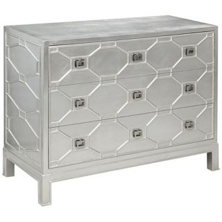 Hollywood Glam 3 Drawer Sterling Chest   #Y4838