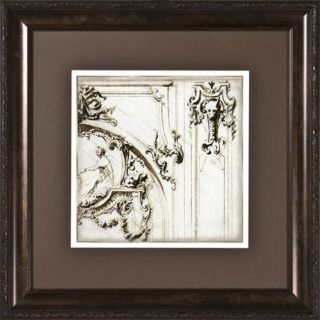 Archway Details I Print Under Glass 19 1/2" Square Wall Art   #H1908