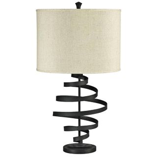 Fulton Hand Forged Iron Table Lamp   #J2253