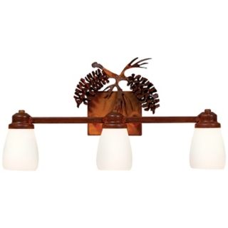 Parkshire Collection 3D Cone 22" Wide Bathroom Light Fixture   #J0555