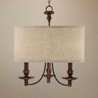 Midtown Collection Burnished Bronze 25" Wide Chandelier   #T1862