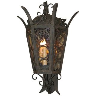 Laura lee Amsterdam Large 28" High Outdoor Wall Lantern   #T3570