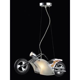 Flame Chopper Motorcycle Pendant Chandelier   #02528