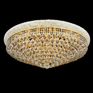 Primo 20 Light  Royal Cut Crystal and Gold Ceiling Light   #Y3741