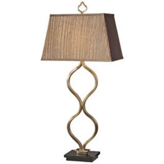 Uttermost Jarith Coffee Bronze Table Lamp   #R6264