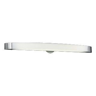 Slim Frosted Glass 41" Wide Fluorescent Bathroom Light   #H4143
