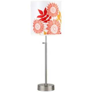 Lights Up Cancan 2 Anna Red Adjustable Height Table Lamp   #T6004