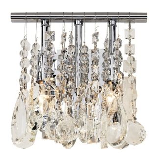 Luminous Collection Two Light Crystal Wall Sconce   #33768