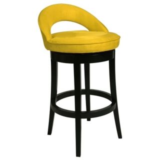 Pastel Urbana Yellow Swivel 30" High Bar Stool   #P6470