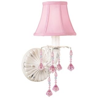Pretty in Pink Plug In Style Wall Sconce   #60926