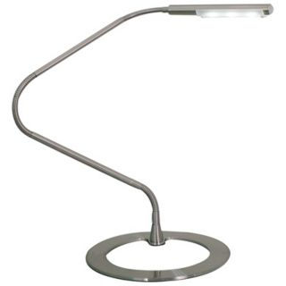 Tasso Gooseneck LED Circular Base Desk Lamp   #M4403