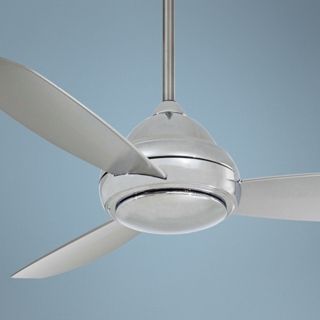 44" Minka Aire Concept I Polished Nickel Ceiling Fan   #R2794