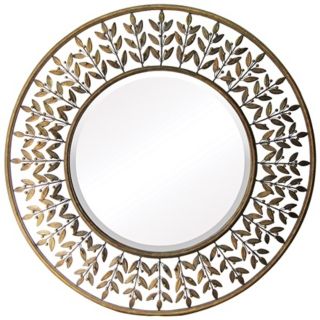 Willow Brook Collection Walker Silver 39" Wide Wall Mirror   #X7142