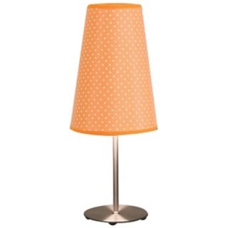 Orange Dot Accent Table Lamp   #K9515