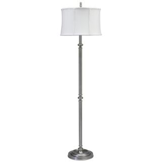 House of Troy Coach Floor Lamp Antique Silver Finish   #J2578