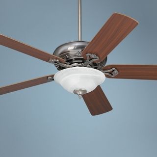 52" Casa Vieja Trilogy Pewter Ceiling Fan with Light Kit   #P9604 08607 R6433