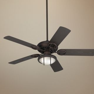 52" Casa Vieja Bronze Wet Location Ceiling Fan w/ Light Kit   #R4218 R8847