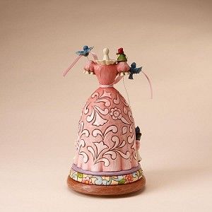 Disney Traditions Cinderellas Dress Musical Figurine