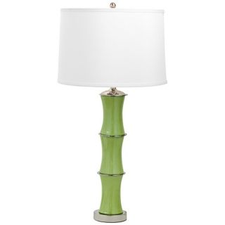 Rivoli Apple Green Porcelain Table Lamp   #X0496