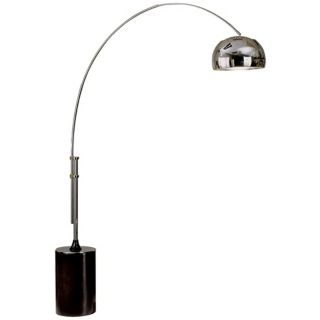 Nova Chrome Arc Adjustable Floor Lamp   #15902