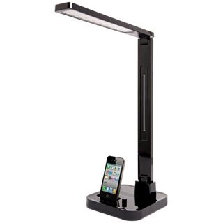 Softech Black LED Desk Lamp with iPod/iPhone Dock   #U6562