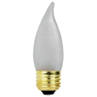 Candelabra 60 Watt  Medium Base Frost Bulb   #28384