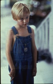 1993 35mm Slide Mason Gamble in Overalls in Dennis The Menace