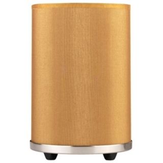 Lights Up Meridian Small Gold Silk Glow Accent Table Lamp   #T6007