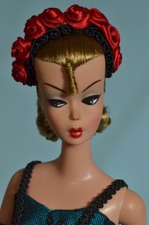 OOAK Bild Lilli Vintage 1960 4 Ponytail Barbie Repaint by