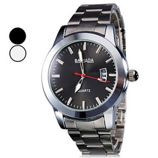 EUR € 8.64   Mannen Kalender Style Alloy Analoog Quartz Wrist Watch
