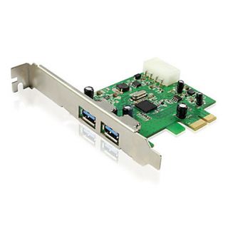 EUR € 45.71   PCI para USB 3.0 x 2 Adaptador UC 302N, Frete Grátis