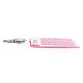 EUR € 10.29   usb 19 key numeriek toetsenbord siliconen / numpad