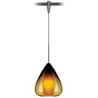 Soleil Amber Glass Bronze Tech Lighting MonoRail Pendant   #32299 N1146