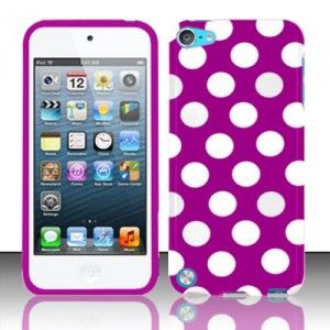 DOTS COUTURE HARD GEL TPU SKIN CASE COVER IPOD TOUCH 5 GEN 32G 64G
