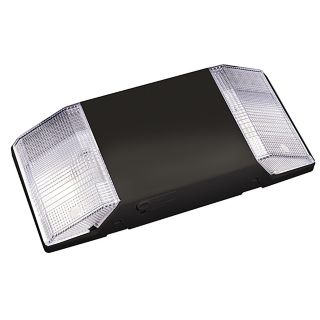 Self Contained Black Emergency Light   #40954