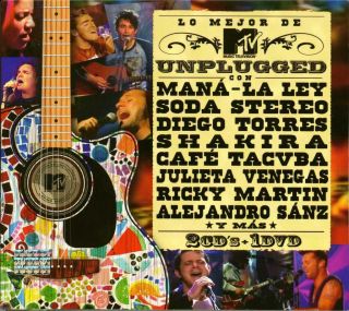 Lo Mejor MTV Unplugged 2 CDs 1 DVD Mana Shakira